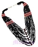 Multi row graduted  necklace - click here for large view
